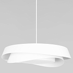 Подвесной светильник круглый белого цвета из металла Vita Cuna варинант исполнения - 1 | Loft Concept в Барнауле