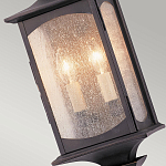 Настенный фонарь в форме фонаря со стеклом с эффектом пузырьков воздуха Feiss варинант исполнения - 5 | Loft Concept в Барнауле