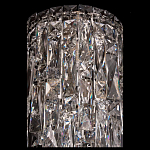 Бра с каскадом из прозрачного хрусталя и корпусом из металла цвета хром Constant Sparks варинант исполнения - 1 | Loft Concept в Барнауле