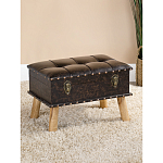 Пуф Leather Chest варинант исполнения - 5 | Loft Concept в Барнауле