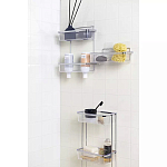 Полка напольная трехъярусная для ванной Bathroom Floor Shelf варинант исполнения - 2 | Loft Concept в Барнауле