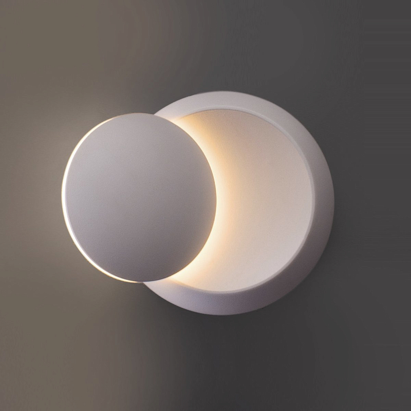 Бра Light Point Luna Wall Lamp White Белый Бра Light Point Luna Wall Lamp White Белый в Барнауле | Loft Concept