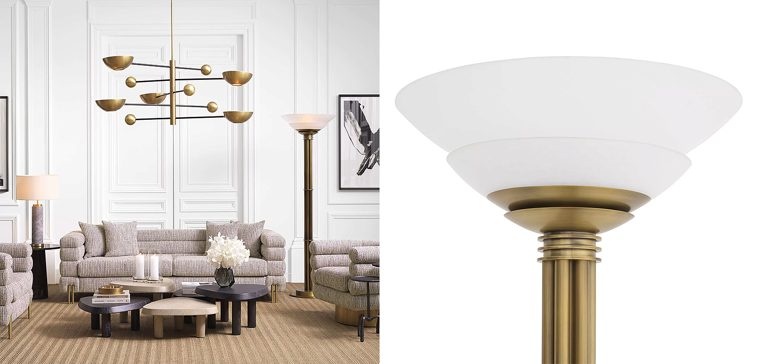 Торшер Eichholtz Floor Lamp Figaro Торшер Eichholtz Floor Lamp Figaro - Loft-Concept в Барнауле