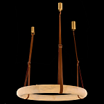 Люстра в форме обруча из натурального камня Minerals of Light варинант исполнения - 1 | Loft Concept в Барнауле