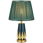 Настольная лампа с абажуром Femia Green Gold Table Lamp варинант исполнения - 1 | Loft Concept в Барнауле