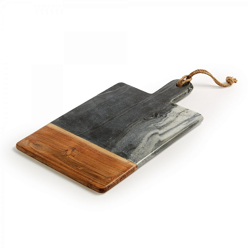 Разделочная доска Wood Strip Серый Коричневый в Барнауле | Loft Concept 