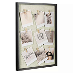 Рамка для фото с подсветкой c деревянными прищепками в комплекте Photo Backlight варинант исполнения - 1 | Loft Concept в Барнауле