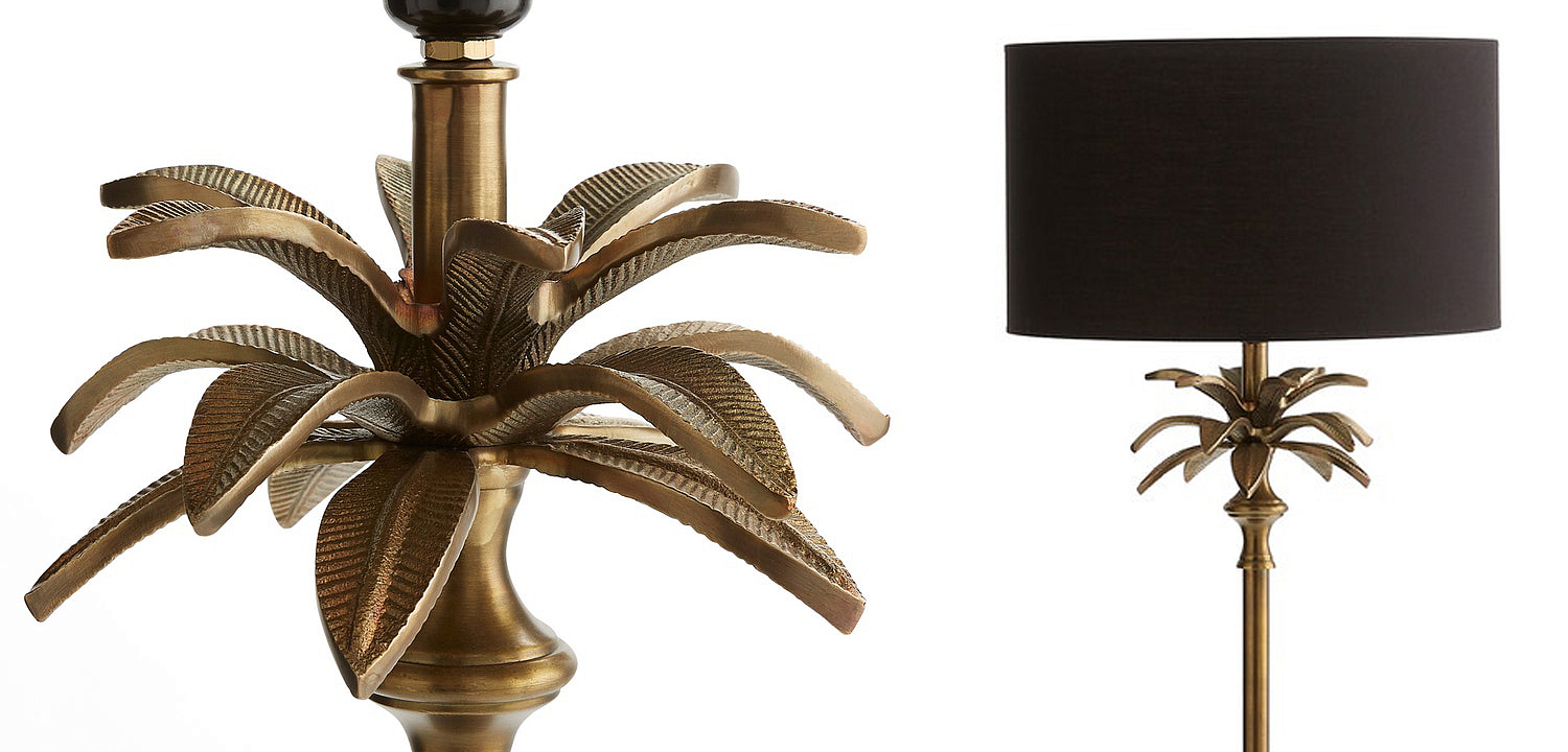 Торшер Palm Black Lampshade Торшер Palm Black Lampshade - Loft-Concept в Барнауле