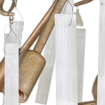 Люстра многоярусная с трубчатыми подвесками Dripping Crystals варинант исполнения - 2 | Loft Concept в Барнауле