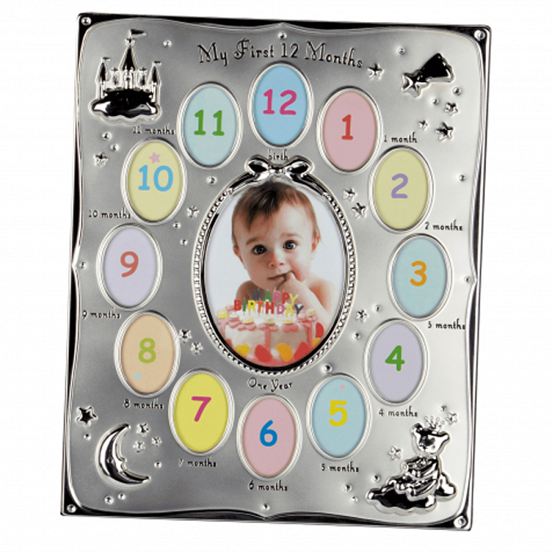 Фоторамка детская Childhood Corner Watch 13 фото Серебристый Фоторамка детская Childhood Corner Watch 13 фото Серебристый в Барнауле | Loft Concept