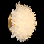 Бра из натурального горного хрусталя Harmonious Crystal Circles варинант исполнения - 1 | Loft Concept в Барнауле