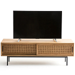 ТВ-тумба с плетеным декором Tate Wicker TV Stand варинант исполнения - 2 | Loft Concept в Барнауле