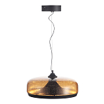 Подвесной светильник с стеклянным плафоном LED 42W 3000K Glass Textured Lampshade варинант исполнения - 4 | Loft Concept в Барнауле