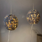 Светильник вязаный из шерсти Wool Oval варинант исполнения - 2 | Loft Concept в Барнауле