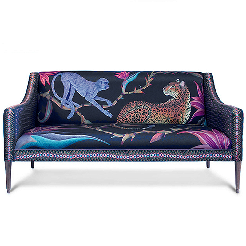 Диван ZAMBEZI Sofa Лиловый цвет Мульти Диван ZAMBEZI Sofa Лиловый цвет Мульти в Барнауле | Loft Concept