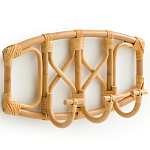 Настенная вешалка из ротанга Willa Wall Hanger S варинант исполнения - 1 | Loft Concept в Барнауле