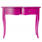 Консоль с выдвижными ящиками Colorfy Pink варинант исполнения - 1 | Loft Concept в Барнауле