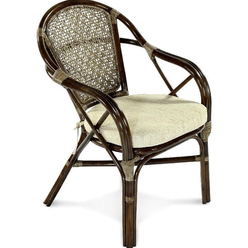 Стул Bamboo classic Коричневый Бежево-серый Стул Bamboo classic Коричневый Бежево-серый в Барнауле | Loft Concept