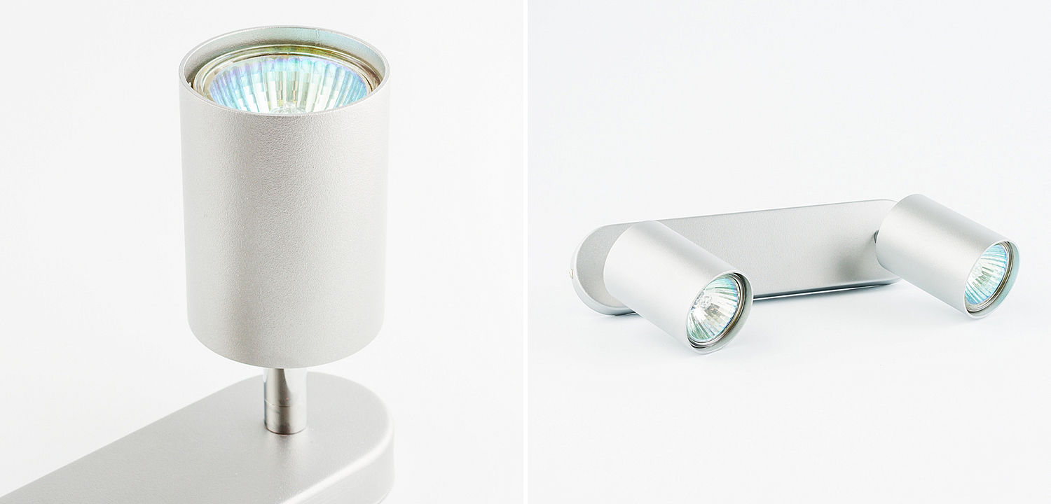 Бра Celis Spot Wall Lamp Duo silver Бра Celis Spot Wall Lamp Duo silver - Loft-Concept в Барнауле