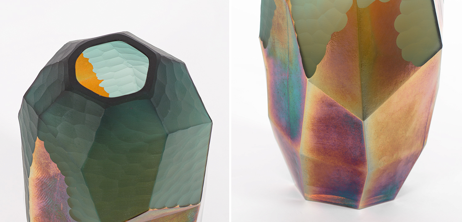 Ваза Polygonal Vase multi-colored Ваза Polygonal Vase multi-colored - Loft-Concept в Барнауле