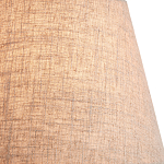 Люстра с белым каркасом и тканевыми абажурами Natural Stems варинант исполнения - 3 | Loft Concept в Барнауле