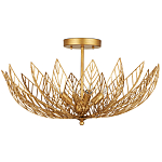 Потолочный светильник Золотые листья  Golden Petals варинант исполнения - 3 | Loft Concept в Барнауле