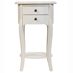 Белая тумба на фигурных ножках Shelby варинант исполнения - 1 | Loft Concept в Барнауле