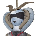 Кукла из джинсовой одежды и армейских палаток Rusalka Jeans&Tents варинант исполнения - 4 | Loft Concept в Барнауле