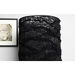 Напольная лампа черная с текстильными элементами "ЯРВИ" варинант исполнения - 3 | Loft Concept в Барнауле