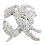 Статуэтка краб с детализированной текстурой в белом цвете Marine Accessories варинант исполнения - 2 | Loft Concept в Барнауле