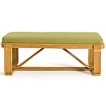 Скамья из ротанга с подушкой Mattia Rattan Bench варинант исполнения - 2 | Loft Concept в Барнауле