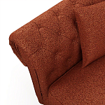 Мебельная ткань Шенилл терракотовый цвет 138 см T4-44 варинант исполнения - 9 | Loft Concept в Барнауле