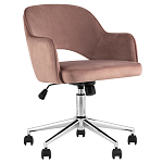Кресло для компьютерного стола Veloury Pink варинант исполнения - 1 | Loft Concept в Барнауле