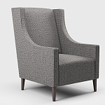 Мебельная ткань Шенилл серый цвет 142 см T4-46 варинант исполнения - 4 | Loft Concept в Барнауле