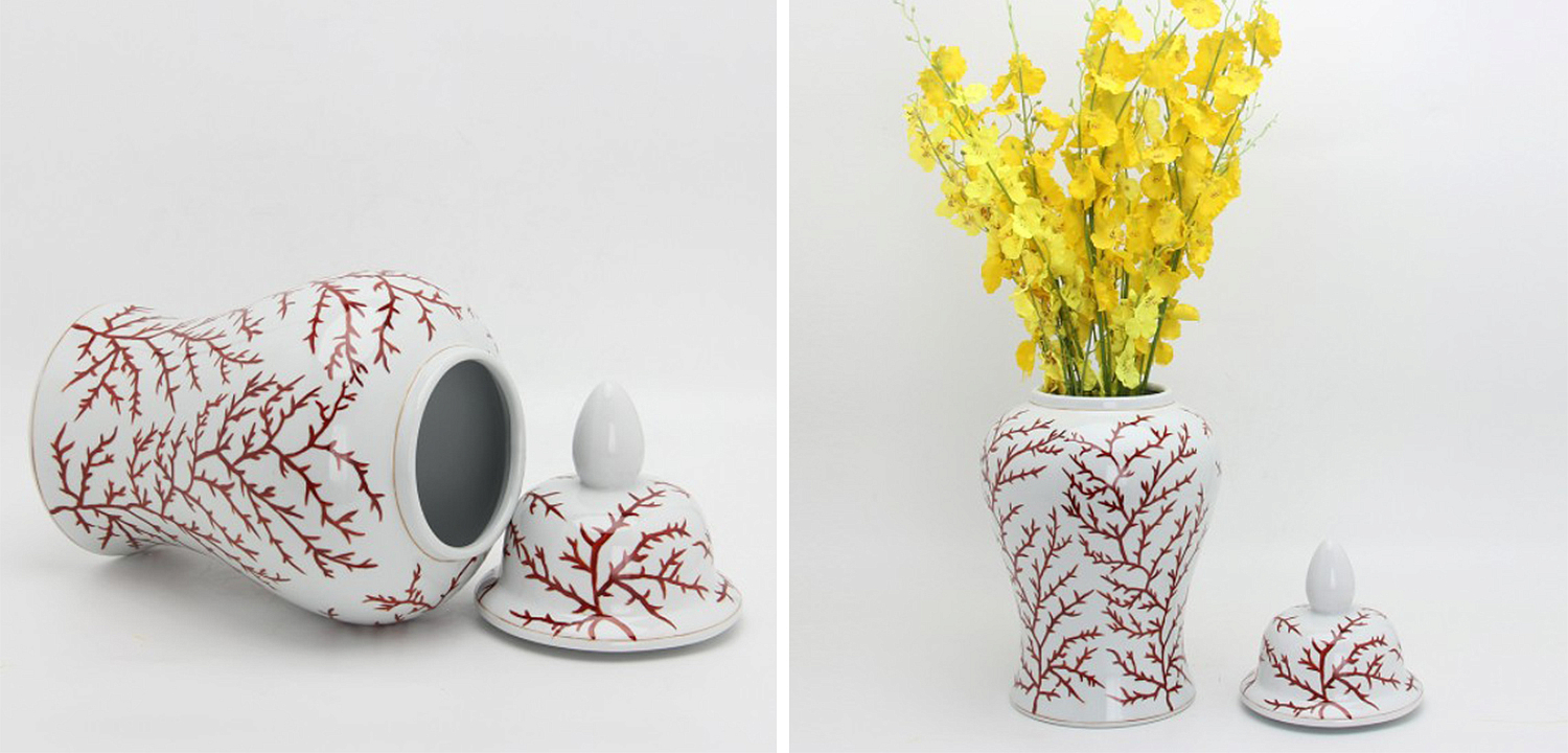 Ваза White Vase Branches Ваза White Vase Branches - Loft-Concept в Барнауле