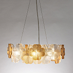 Люстра с рельефным стеклом Chandelier Ingrid варинант исполнения - 6 | Loft Concept в Барнауле