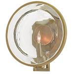 Бра круглое с прозрачным рельефным плафоном Crystal Prism варинант исполнения - 2 | Loft Concept в Барнауле