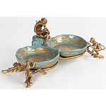 Блюдо двойное из фарфора Crogy варинант исполнения - 3 | Loft Concept в Барнауле