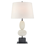 Настольная лампа на фигурном мраморном основании Conundrum варинант исполнения - 1 | Loft Concept в Барнауле