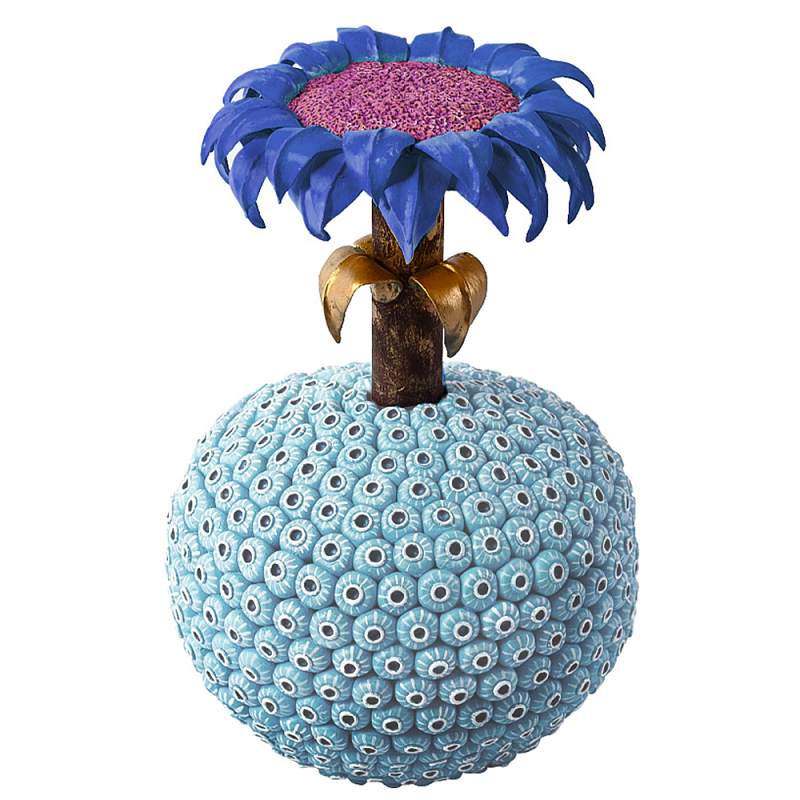 Статуэтка синий экзотический цветок Exotic Tropical Flower Голубой Синий Розовый Латунь Статуэтка синий экзотический цветок Exotic Tropical Flower Голубой Синий Розовый Латунь в Барнауле | Loft Concept