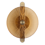 Бра с круглым стеклянным плафоном Gingham варинант исполнения - 2 | Loft Concept в Барнауле