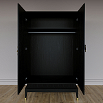 Платяной шкаф Elsa Dreams Black с 2-мя фасадами варинант исполнения - 3 | Loft Concept в Барнауле