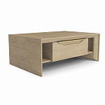 Стол журнальный с ящиками и открытыми полками Flowchart варинант исполнения - 2 | Loft Concept в Барнауле