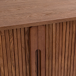 Буфет с двумя раздвижными дверцами Toinette Brown Wooden Cupboard варинант исполнения - 4 | Loft Concept в Барнауле