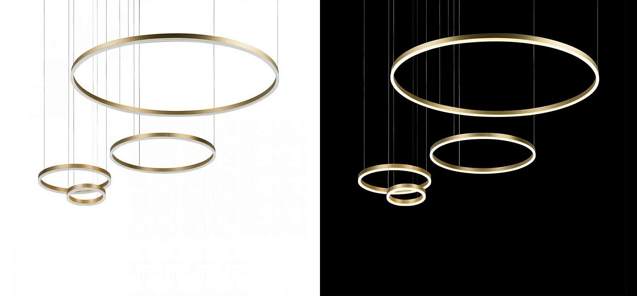 Люстра Neo Circles Gold II Люстра Neo Circles Gold II - Loft-Concept в Барнауле