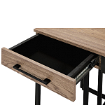 Стол рабочий в стиле лофт с ящиками и системой хранения Urban Style Space варинант исполнения - 5 | Loft Concept в Барнауле