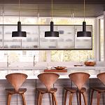 Подвесной светильник цилиндрический с белым плафоном Hinkley варинант исполнения - 11 | Loft Concept в Барнауле