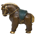 Статуэтка из бронзы в виде лошади Animals Bronze варинант исполнения - 2 | Loft Concept в Барнауле