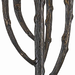 Торшер с цилиндрическим абажуром на каркасе в виде корня растения Curling Light варинант исполнения - 1 | Loft Concept в Барнауле