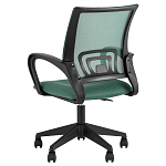 Офисное кресло с основанием из черного пластика Desk chairs Green варинант исполнения - 5 | Loft Concept в Барнауле